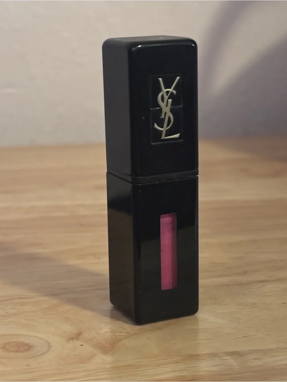 YSL (Yves Saint Laurent) Vinyl Cream Lip Stain, Shade 405 “Explicit Pink”